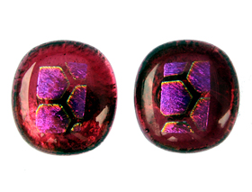 Pink Stud Earrings