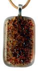 Brown & Orange Float Pendant